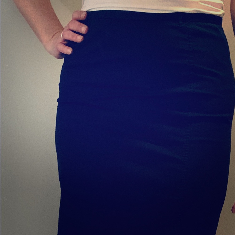 Gap pencil skirt, black, EUC